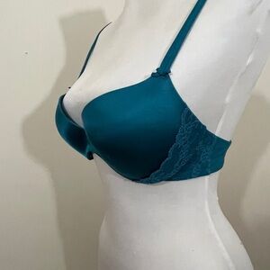 Jennifer bra by aerie sz 34 b. Forest green